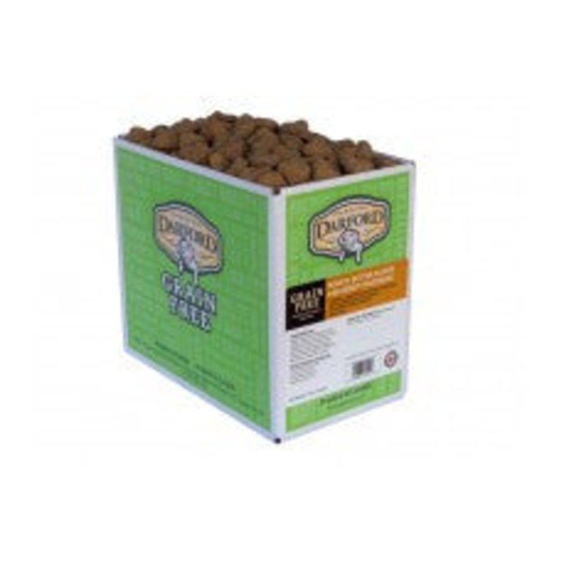 Darford Grain Free Peanut Butter/Veggie Dog Treat 15lb {L-1}648178