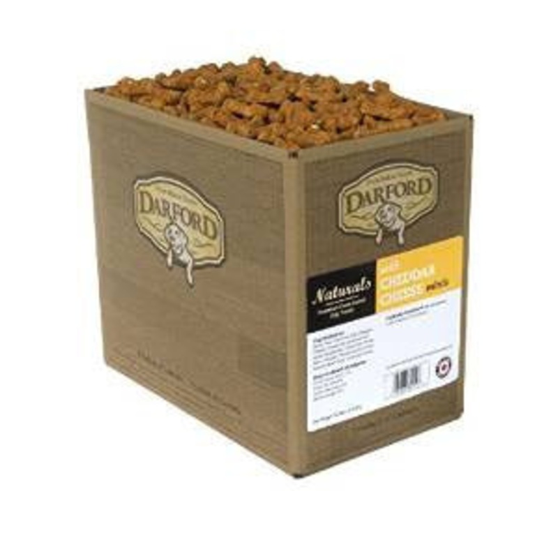 Darford Natural Cheddar Cheese Mini Dog Treat 12lb {L-1}648155