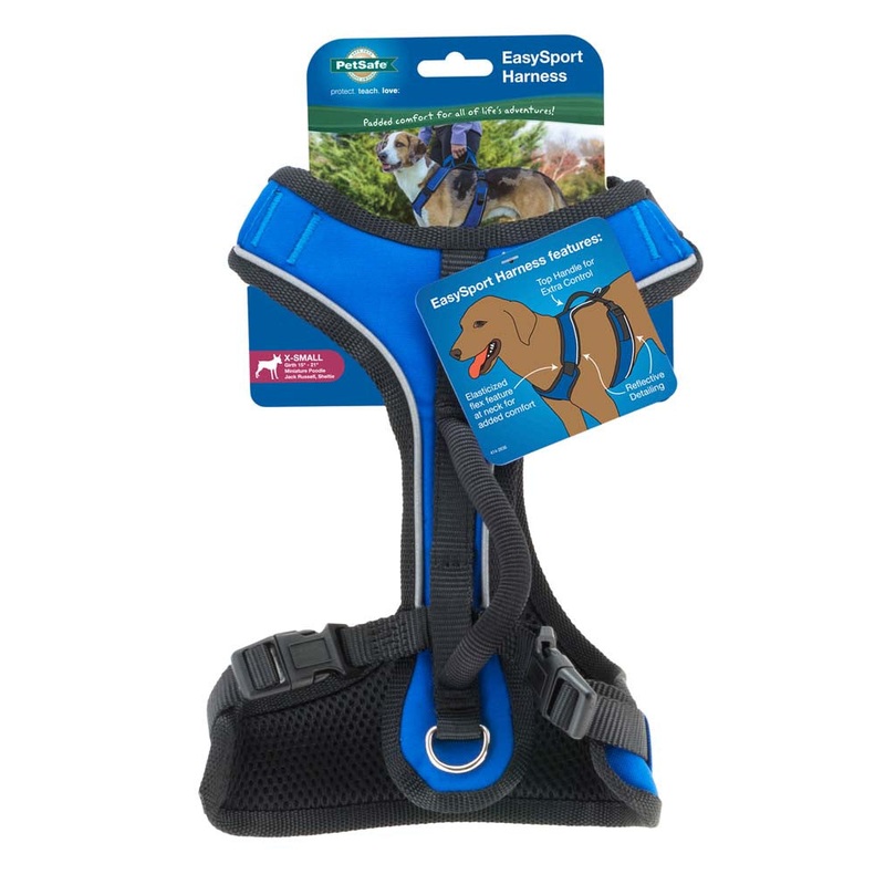 EasySport Comfortable Dog Harness Blue XXS