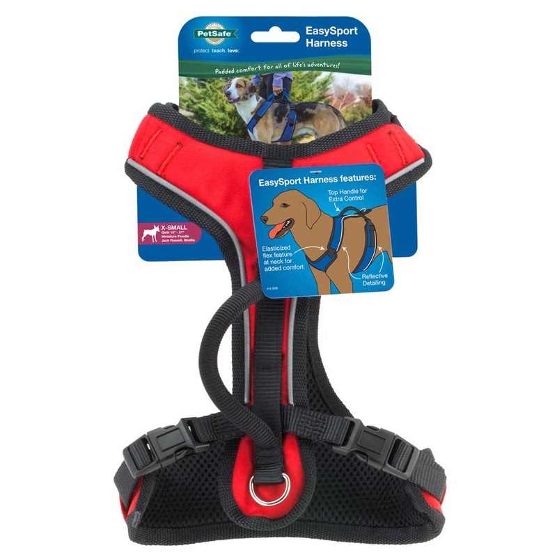 EasySport Comfortable Dog Harness Red XXS