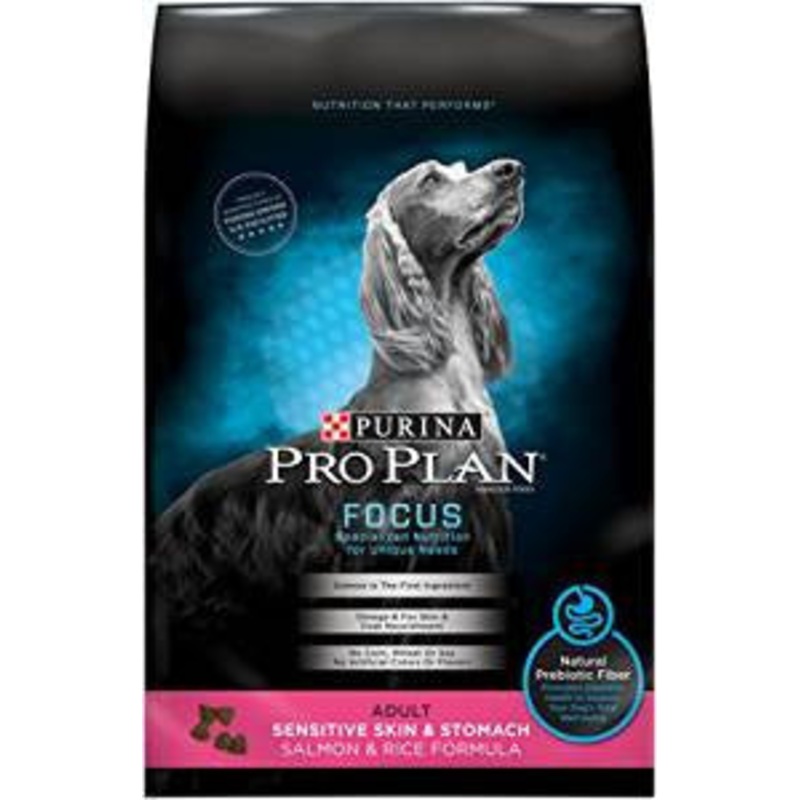Pro Plan Focus Sensitive Skin & Stomach Salmon Formula 30lb {L-1}381127