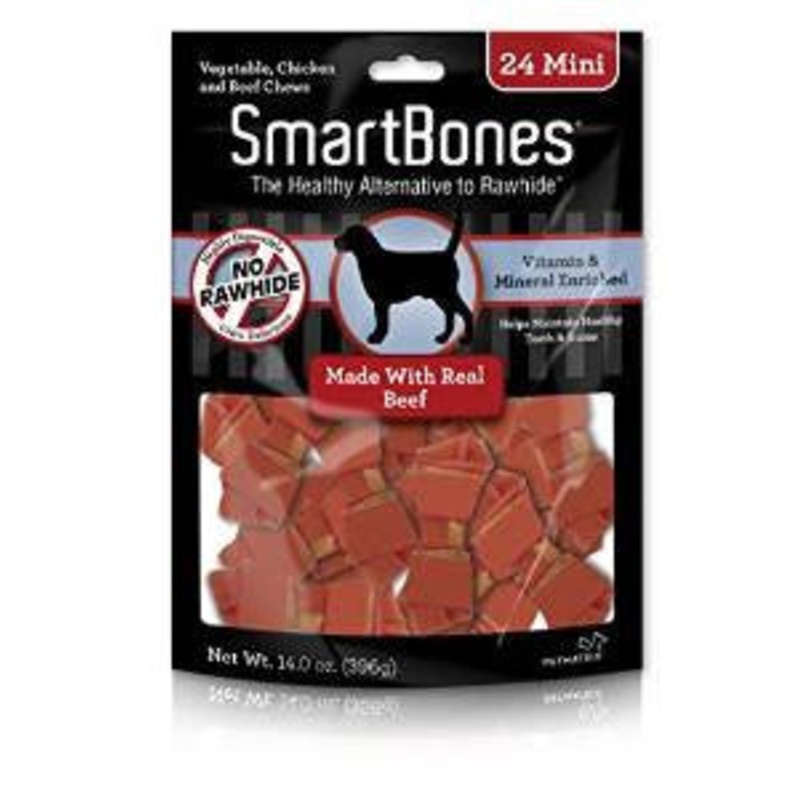 SmartBones Beef Mini 24 Pk {L+1}923072