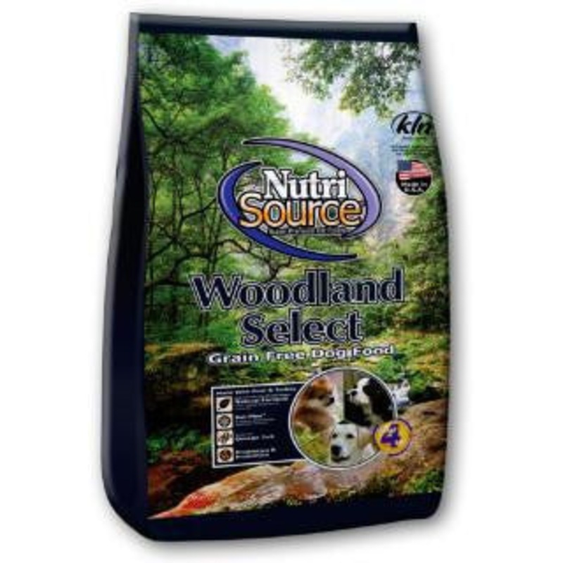 Tuffy's Nutri Source Woodland Select Dog Food, Made with Boar and Turkey 15lb {L+1x} 131057