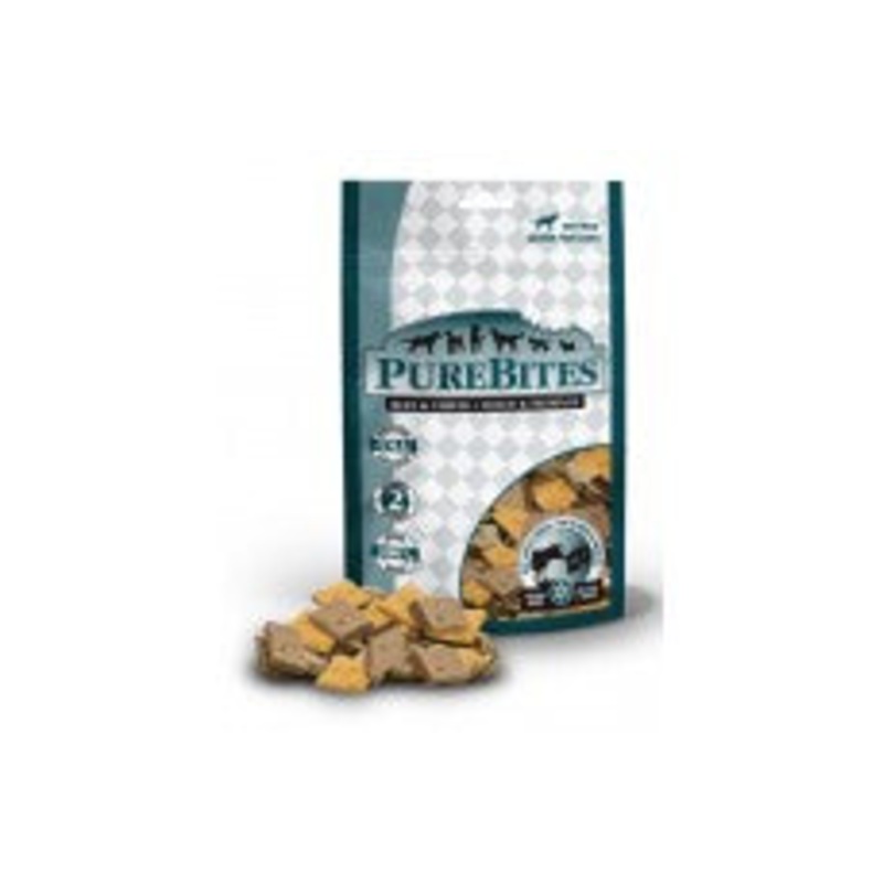 Purebites Beef & Cheese Dog Treats 4.2oz {L+2}