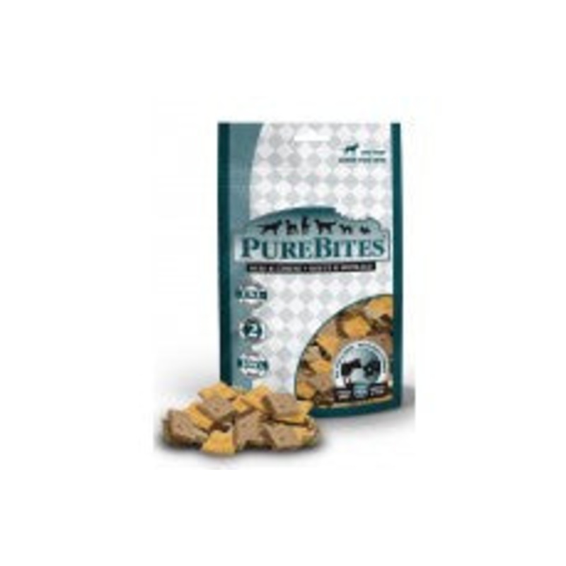 Purebites Beef & Cheese Dog Treats 8.8oz {L+2}