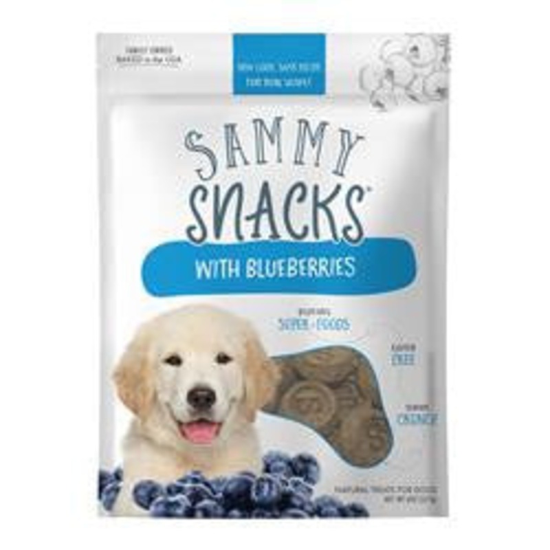 Ancestry Sammy Snacks With Blueberries Natural Treats for Dogs 12 / 8 oz ANCESTRY PET FOOD
