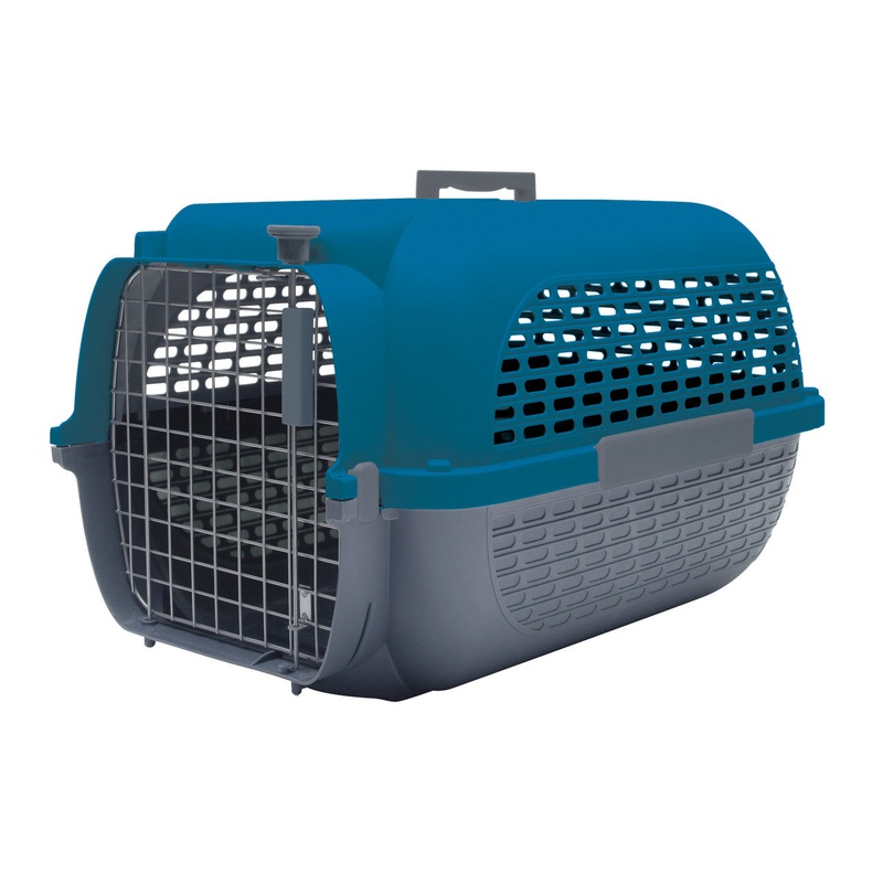 Dogit Voyager Dog Carrier, Small, Grey/Blue