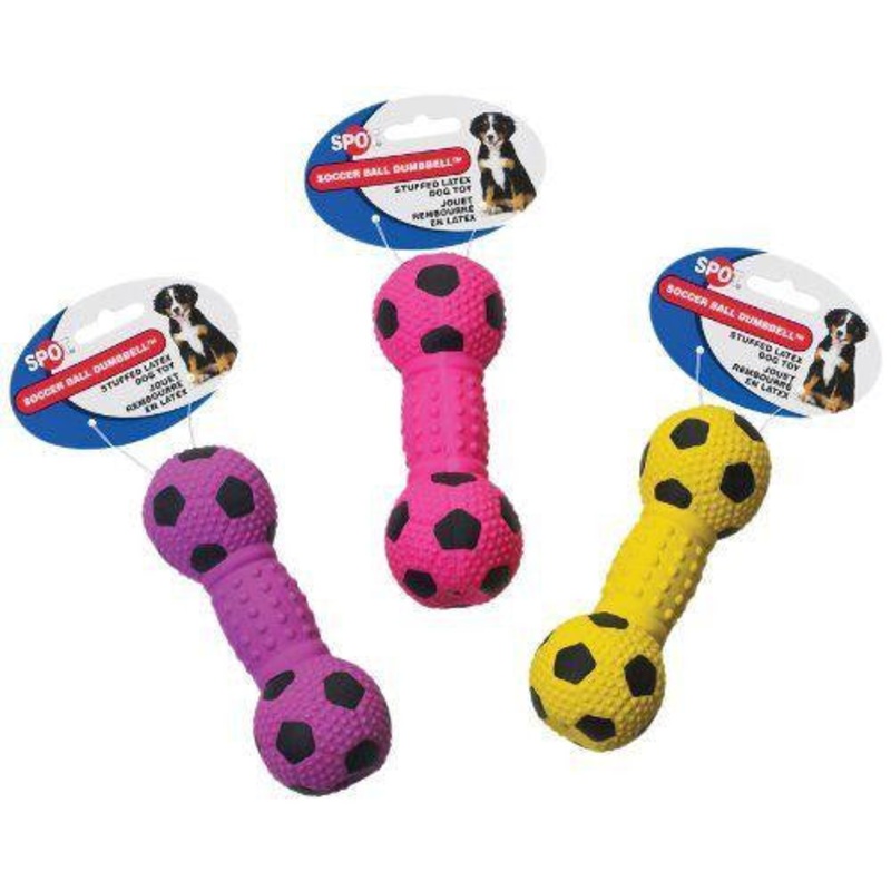 Ethical Stuffed Latex Soccerball Dumbbell