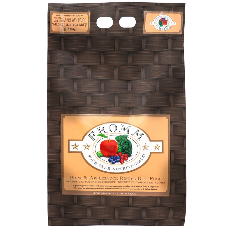 Fromm Four-Star Pork & Applesauce Recipe Dog Food 12 lb