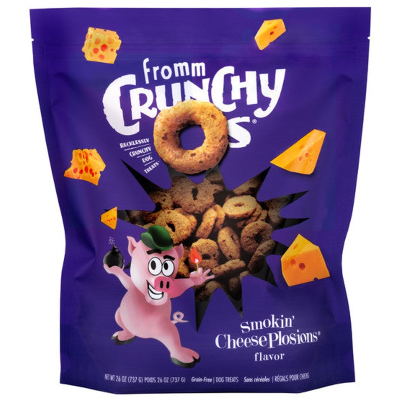 Fromm Smokin' CheesePlosions Flavor Dog Treats 26 oz
