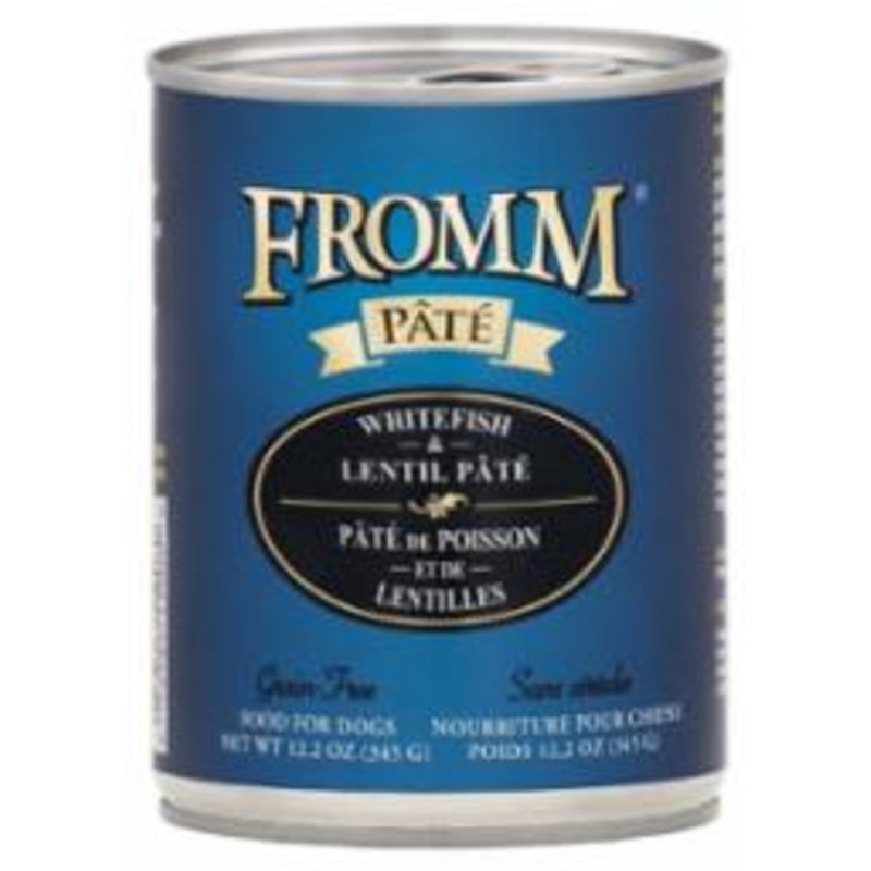 Fromm Whitefish Lentil Pate 12.2oz/12 case