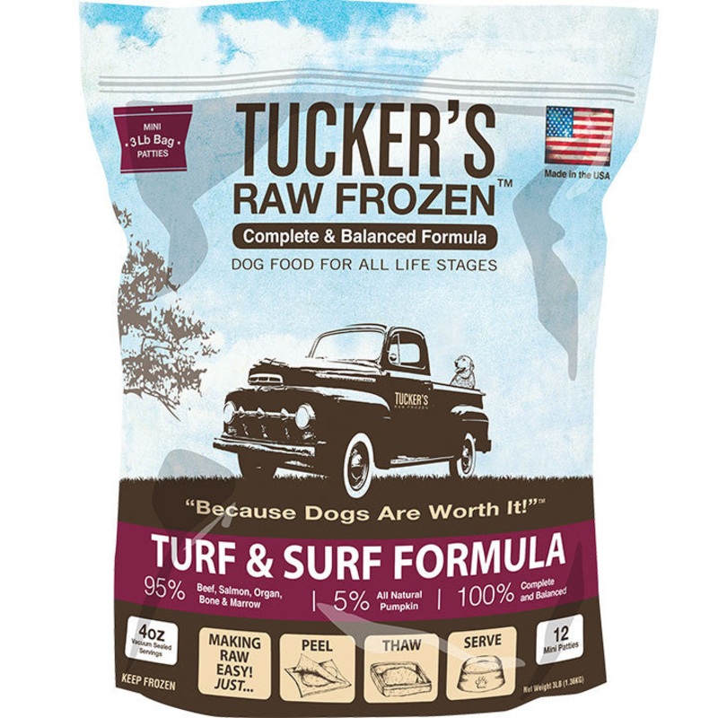 Tuckers Dog Frozen Complete Balance Surf & Turf 3lb SD-5