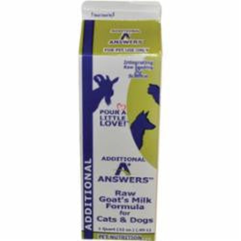 Answers Dog Frozen Addition Goat Milk 1/2 Gallon {L-x} SD-5