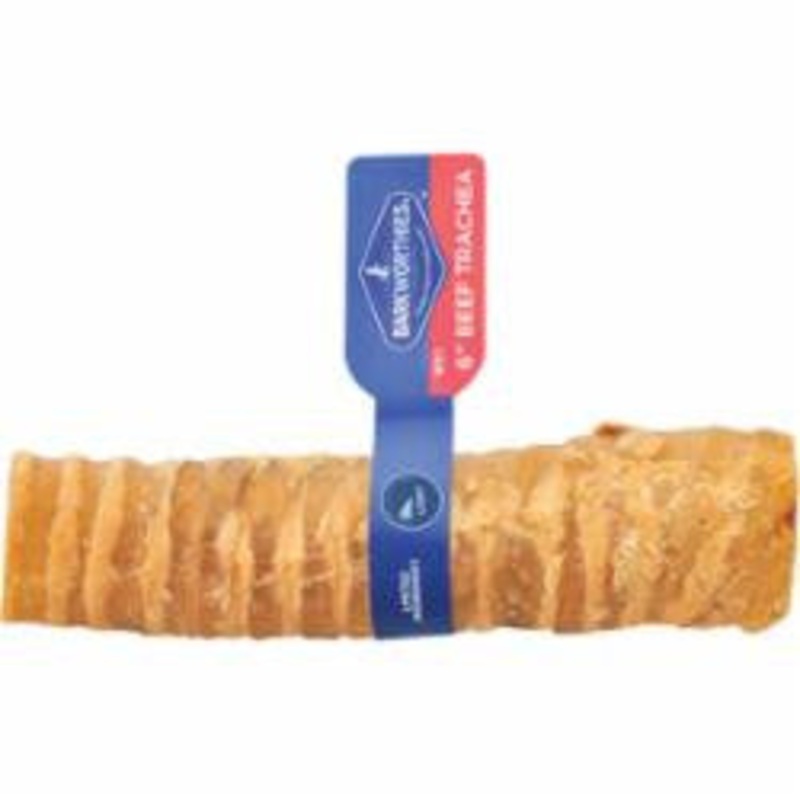 Barkworthies Dog Beef Trachea 6in 12ct {L-ax}