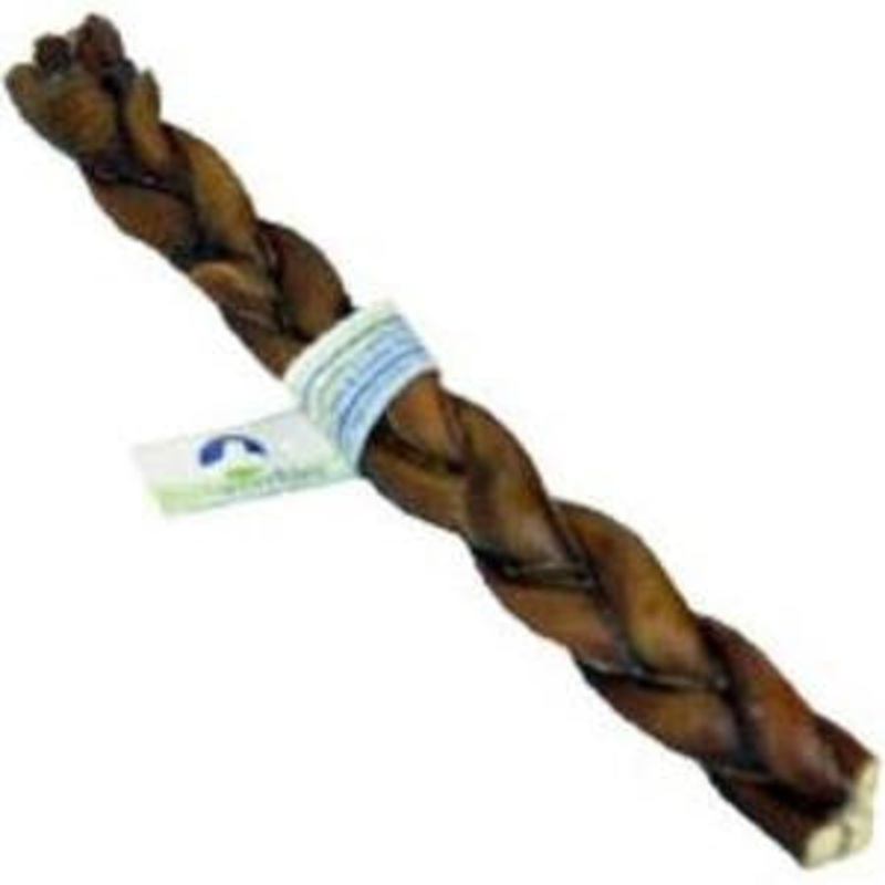 Barkworthies Dog Bully Braided 12in {L-ax} C= Box25