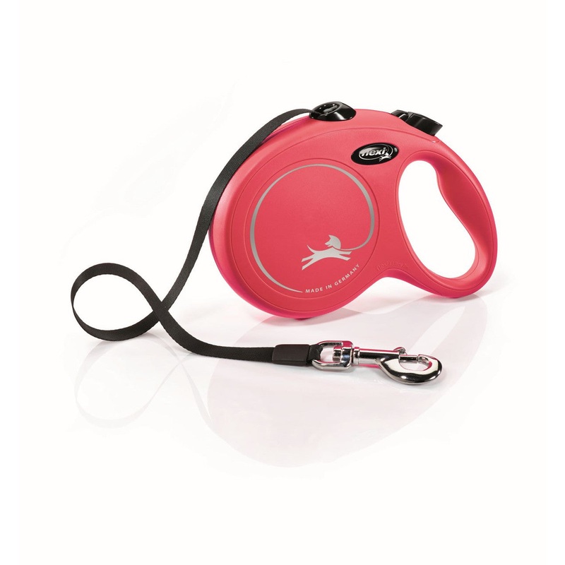 Flexi Flexi Classic Nylon Cord Dog Leash Red 16ft LG up to 132lb