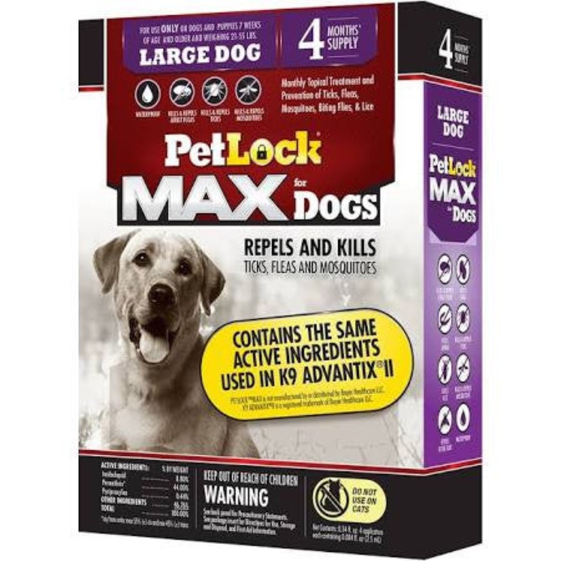 Petlock Max Lg Dog 4ct {L+1}183035