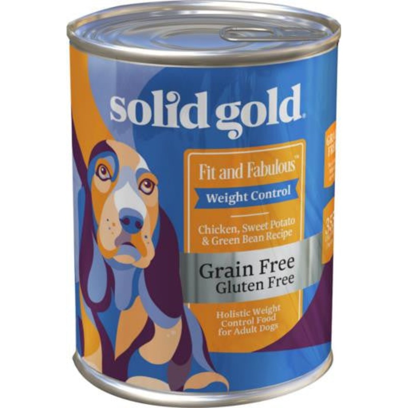 Solid Gold Fit and Fabulous Weight Control Chicken Loaf 6/13.2oz {L-1}937381