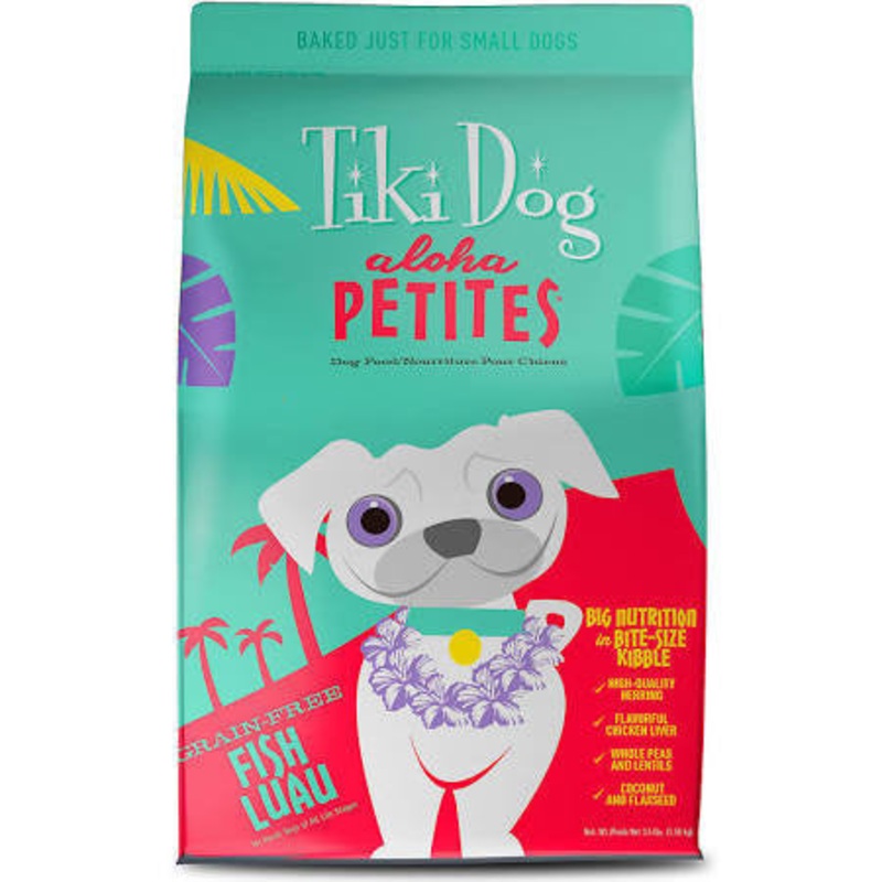 Tiki Dog Aloha Petites Luau Fish 3.5lb C=6 {L-1x} 759178