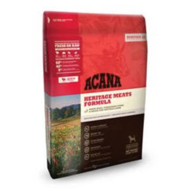 Acana Heritage Meats Formula Grain Free Dry Dog Food-13-lb-{L+x}