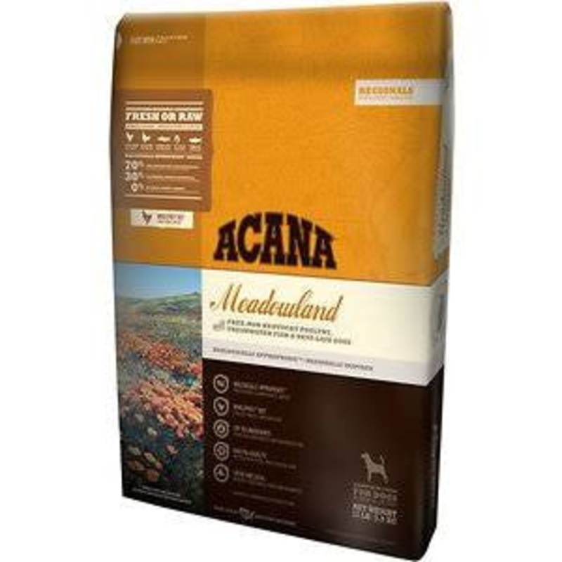 Acana Regionals Meadowland Formula Grain Free Dry Dog Food-4.5-lb-{L+x}