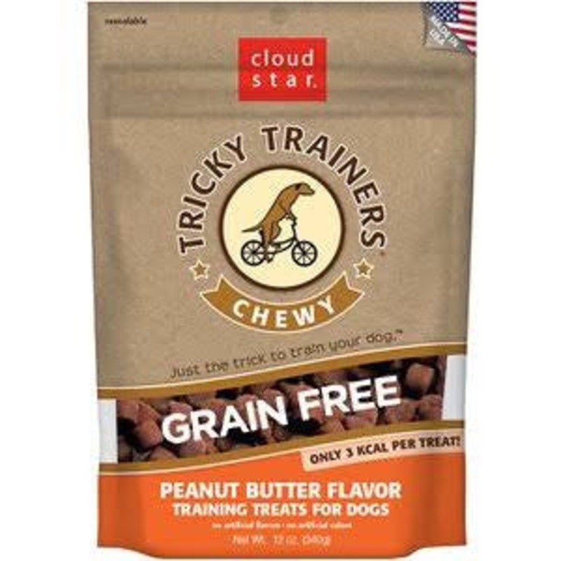 Cloud Star Tricky Trainers Chewy Grain Free Peanut Butter 12 oz. {L+1} 938230