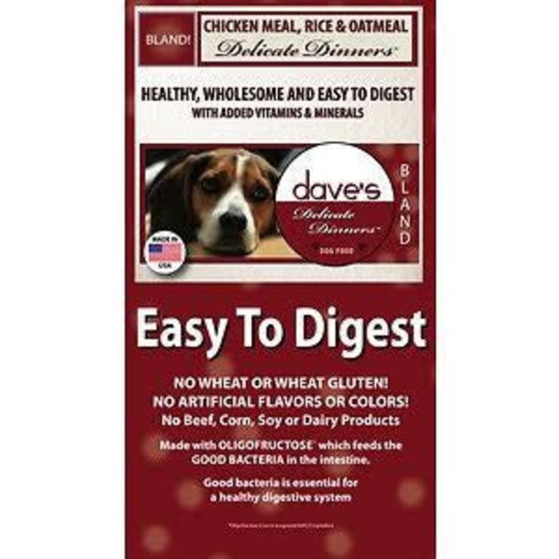 Dave's Pet Food Dog Delicate Dinner Adult 16lb {L-x}