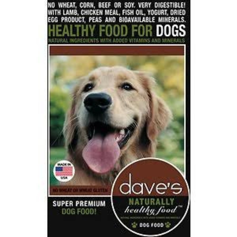 Dave's Pet Food Dog Naturally Healthy Adult 18lb {L-x}
