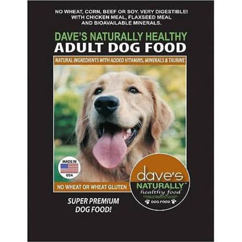 Dave's Pet Food Dog Naturally Healthy Adult 4lb {L-x}