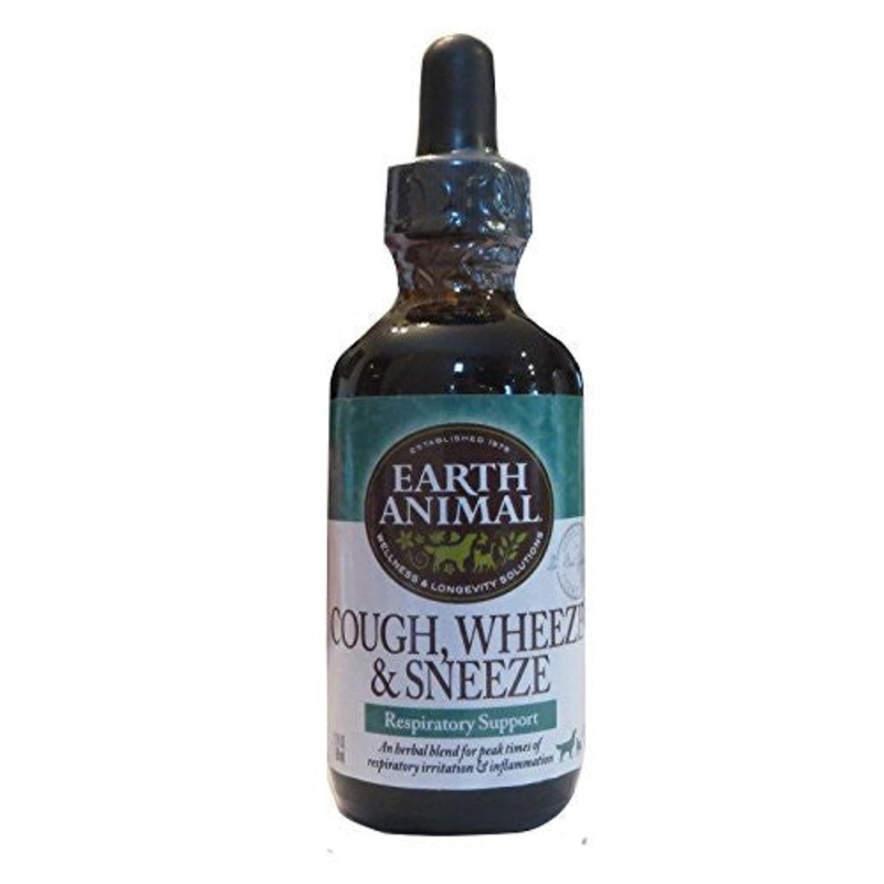 Earth Animal Dog Cough & Wheeze 2oz {L+x}