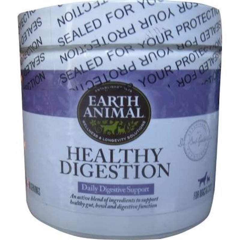 Earth Animal Dog Healthy Digestion 8oz {L+x}