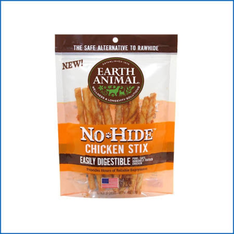 Earth Animal Dog No Hide Chicken Small 10pk {L-x} (DD)
