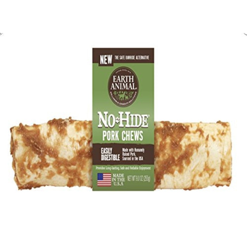 Earth Animal Dog No Hide Pork 4 Inches !{L-x} Box24