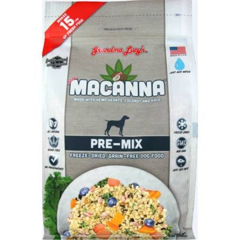 Grandma Lucy's Dog Macanna Grain Free Pre-mix 3lb {L-x}