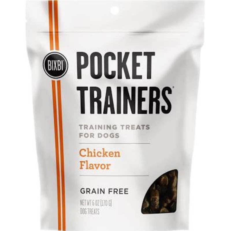 Bixbi Dog Pocket Trainer Chicken 6oz {L+x}