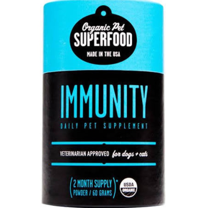 Bixbi Organic Pet Superfood Immunity Premium Supplement For Dogs And Cats-60 Grams-{L+x}