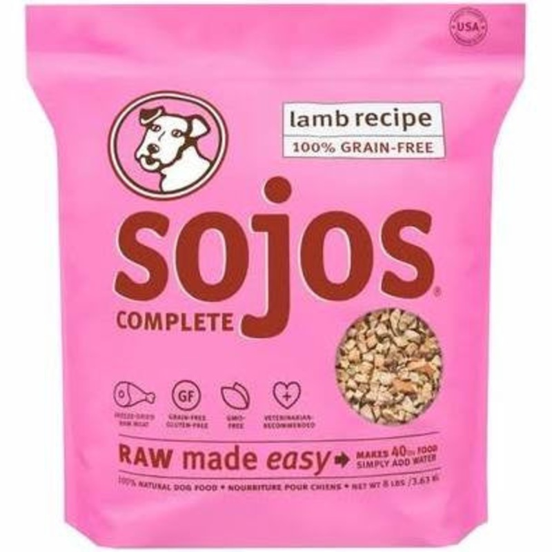 Sojos Complete Adult Dog Food - Lamb 1.75lb {L+1x} 557128
