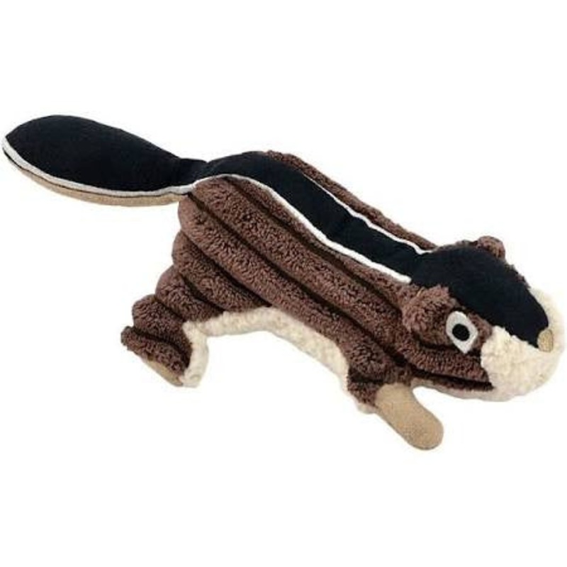 Tall Tails Dog Squeaker Chipmunk Brown 5 Inches {L-x}