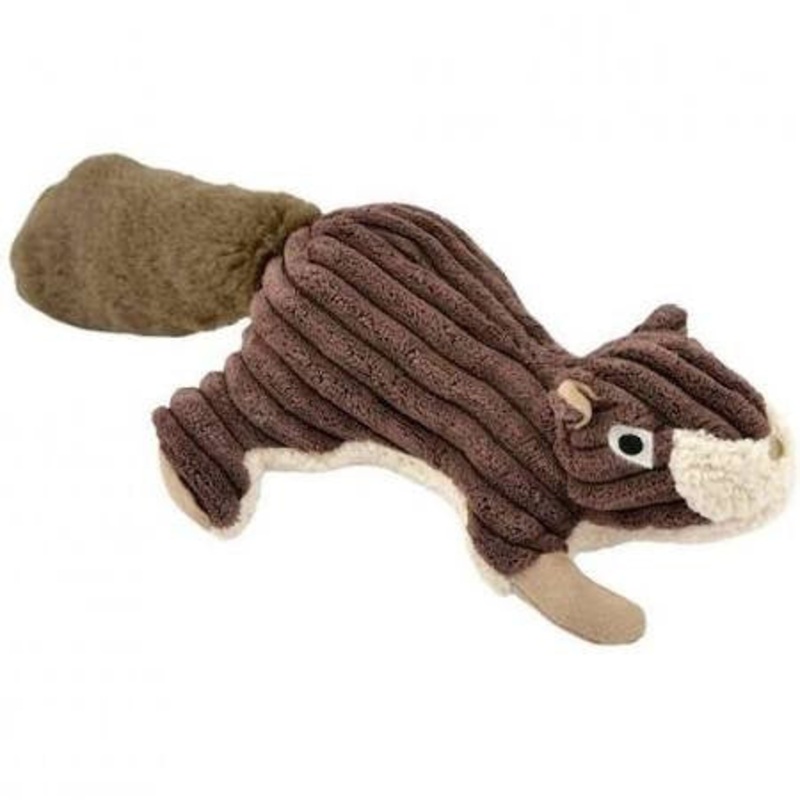 Tall Tails Dog Squeaker Squirrel Brown 12 Inches {L-x}