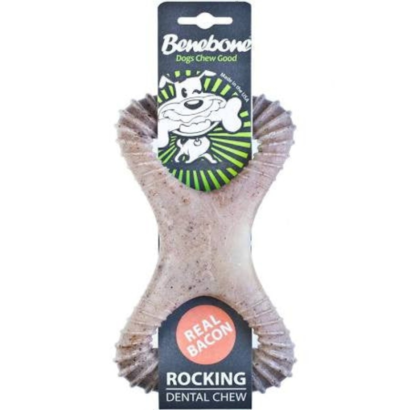 Benebone Dog Bacon Dental Chew {L+x}