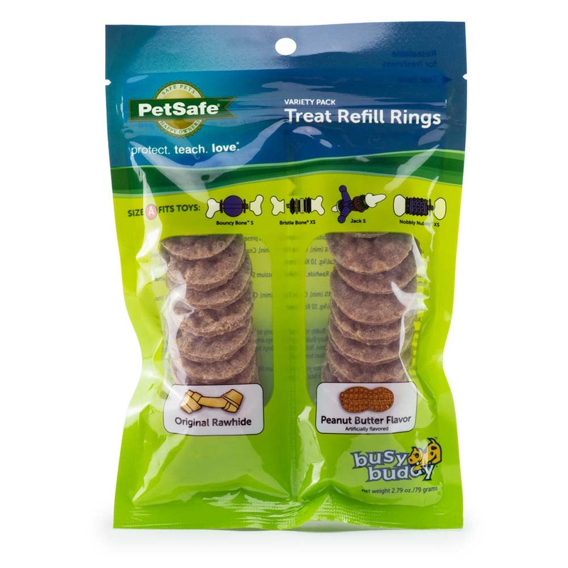 Busy Buddy Treat Refill Rings Variety Pack 2.79oz SM
