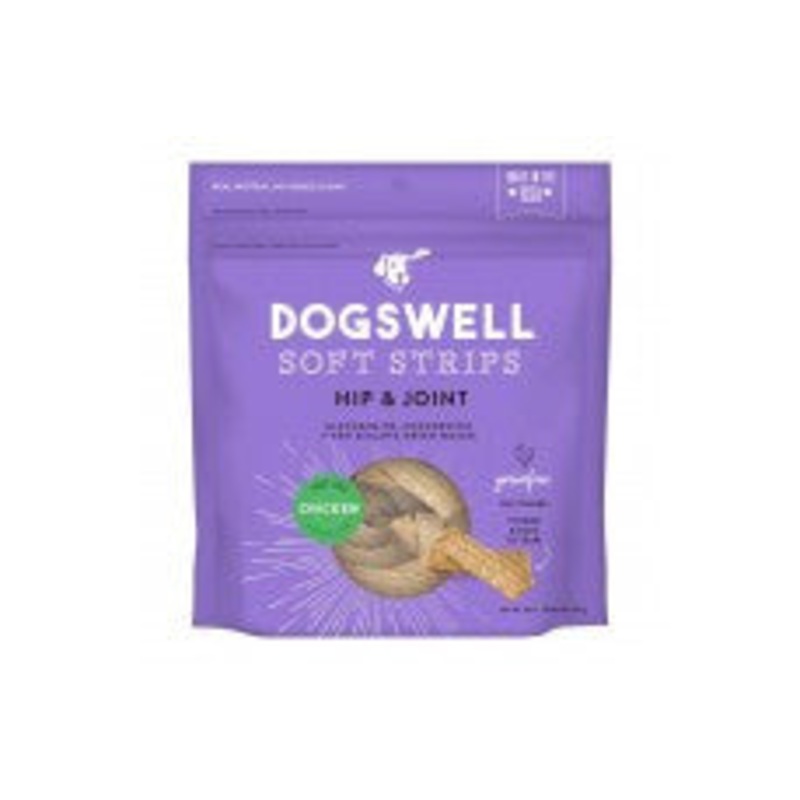 Dogswell Hip & Joint Grain Free Chicken Soft Strips 20z {L-1x} 842252