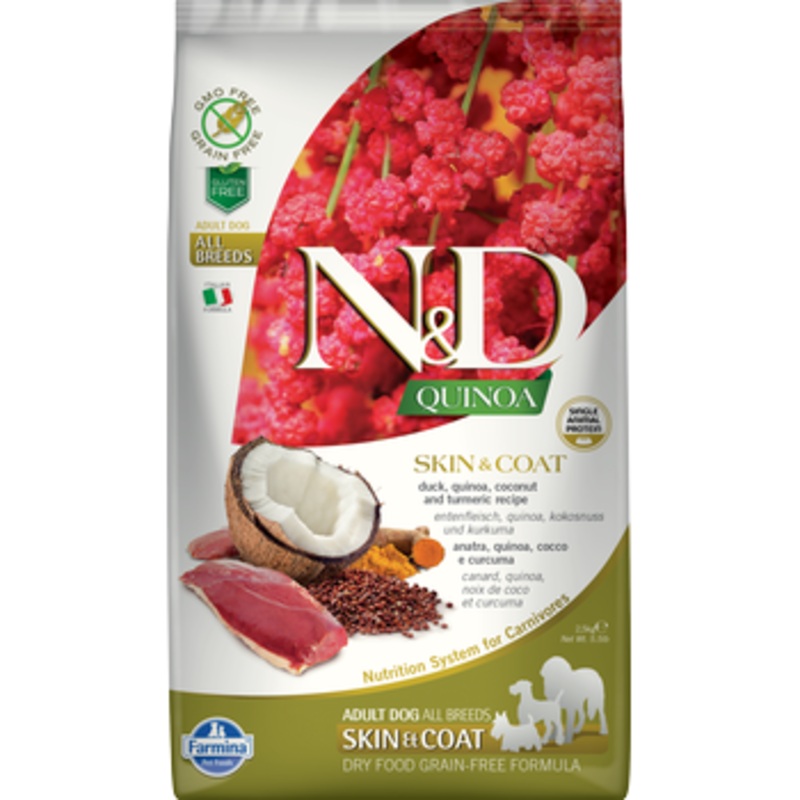 Farmina Natural & Delicious N&d Quin/dck Sk&ct Dog 15.4lb {L+1x}