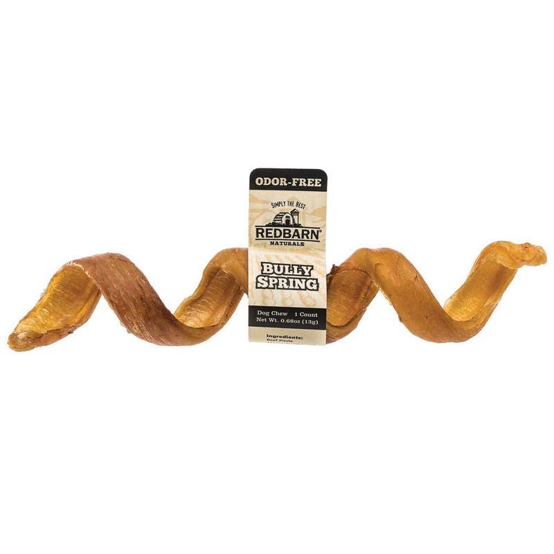 Redbarn Odor-Free Bully Spring Dog Chew Regular 25 ct