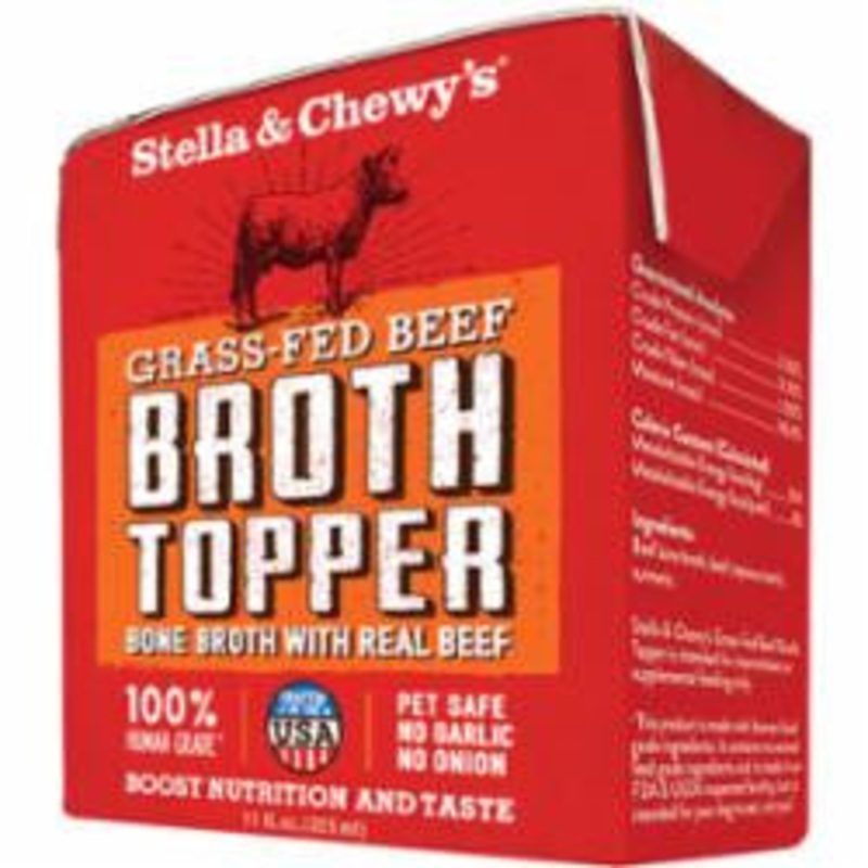Stella & Chewy's Broth Topper Grass-Fed Beef 12/11 oz. {L-1x} 860194