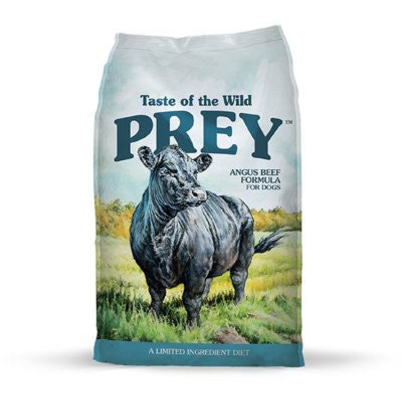 Taste of the Wild Prey Grain Free Angus Beef Dry Dog Food 8lbc=6 418346 {L-1} SD-3