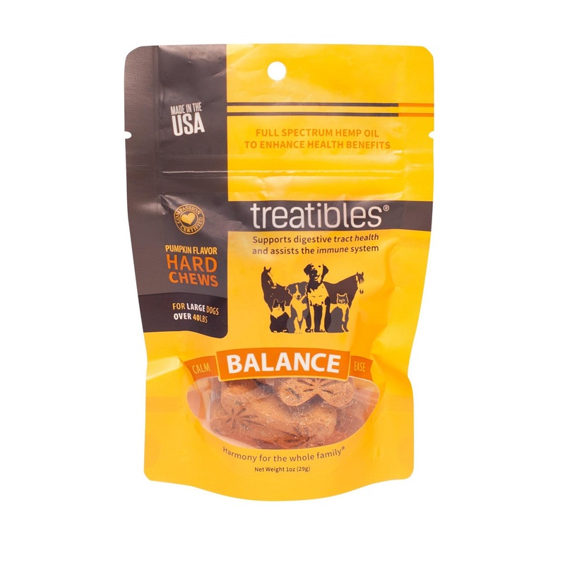 Treatibles Grain Free Large Pumpkin Chew 7ct {L+1 } 591010