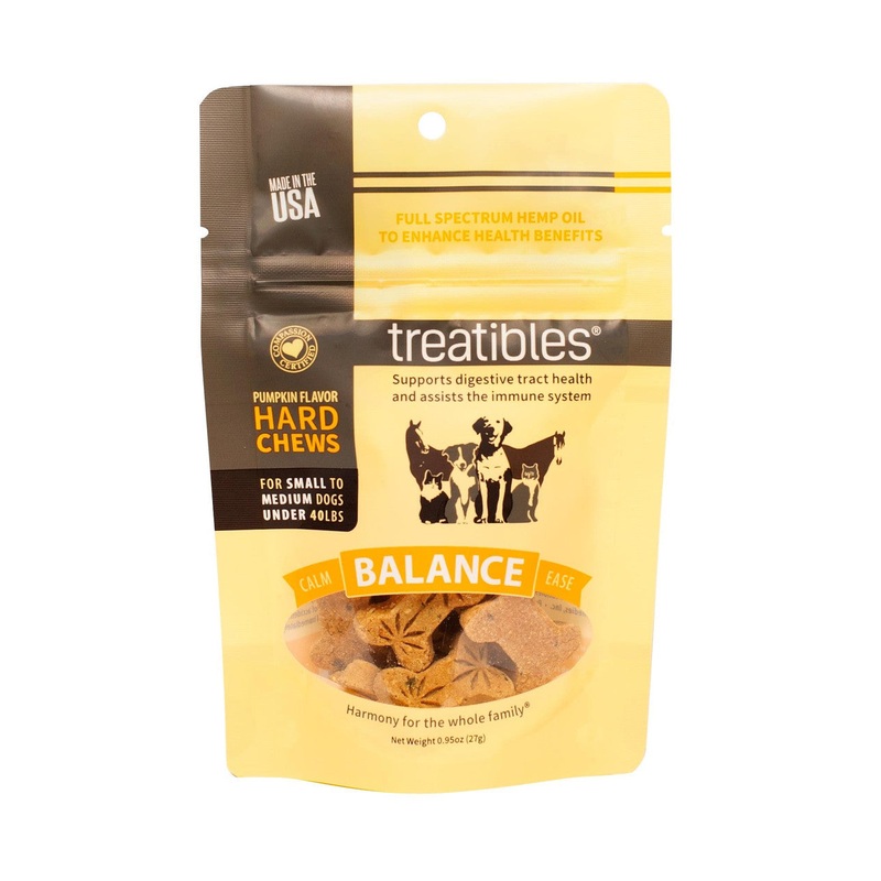 Treatibles Grain Free Small Pumpkin Chew 14ct {L+1} 591007