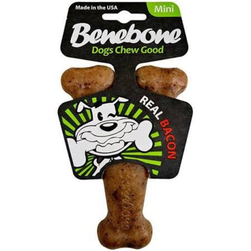 Benebone Dog Bacon Mini {L+x}