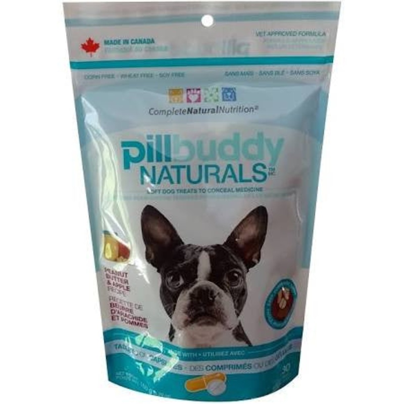 Complete Natural Nutrition Pill Buddy Dog Natural Apple & Peanut Butter 150g {L-x}